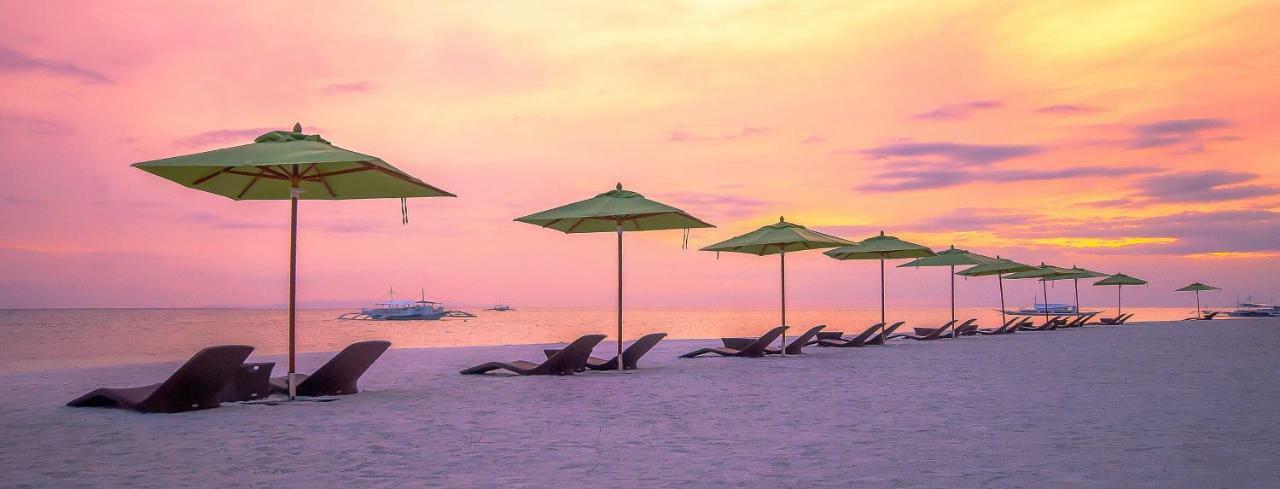Oceanica Resort Panglao, Bohol Dış mekan fotoğraf Sunset at the beach